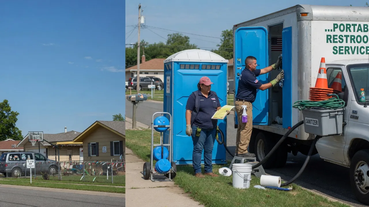 Portable Toilet Rental in Rolling Prairie, IN near me